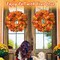 Fall Decorations Fall Wreath, 22 Inch Fall Wreaths for Front Door